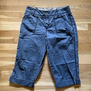 Blue Casual Pants